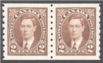 Canada Scott 239 Mint VF Pair